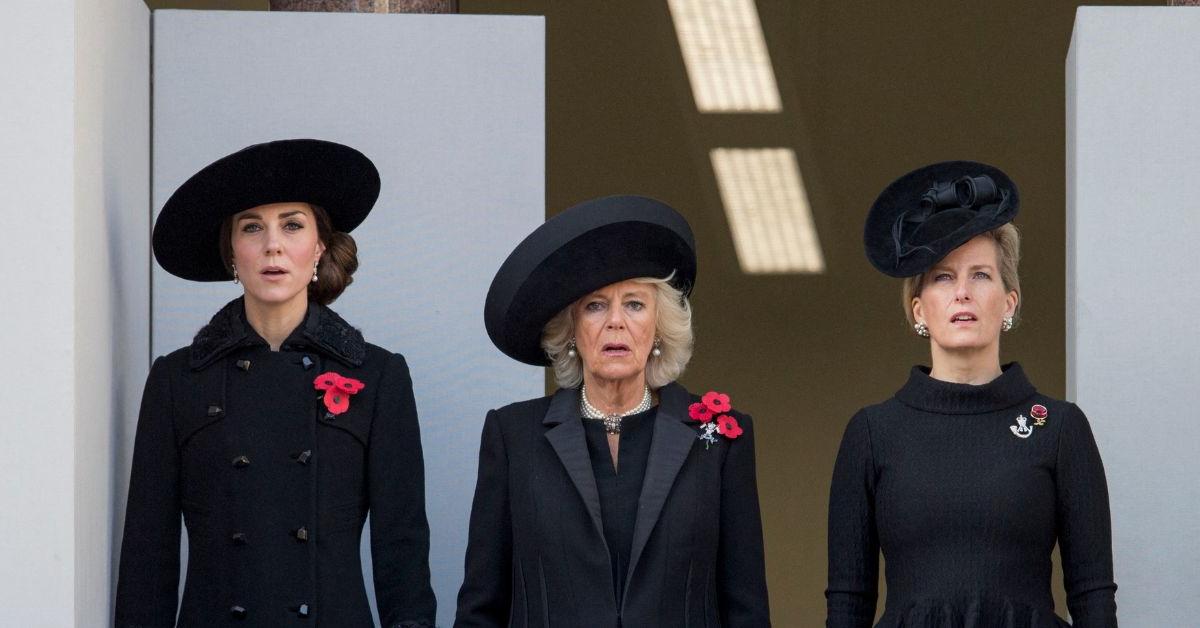 Queen Camilla's Dresser Banned Kate Middleton & Sophie Wessex From Wearing  Blue
