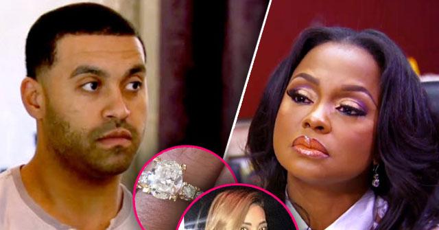 //apollo nida fiancee engagement ring phaedra parks feud pp