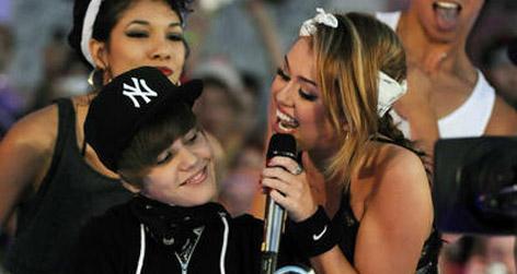 //justin bieber miley cyrus selena gomes square getty wenn