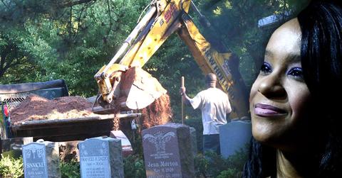//bobbi kristina brown grave next whitney houston photos pp