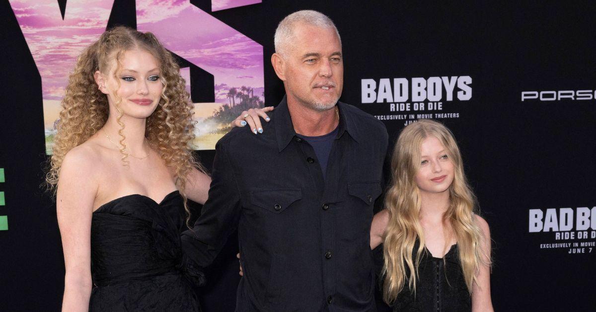 Photo of Eric Dane and daughters