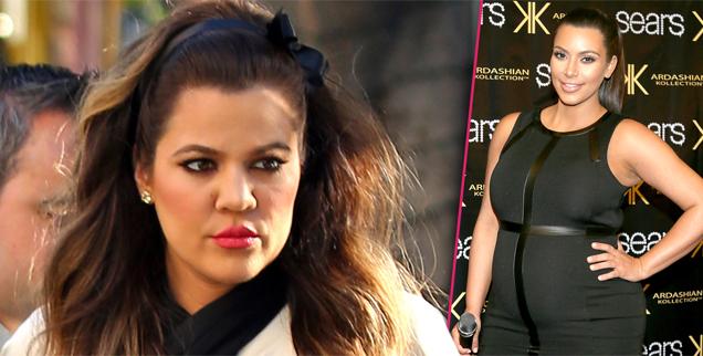 //khloe defend kim preggo wide