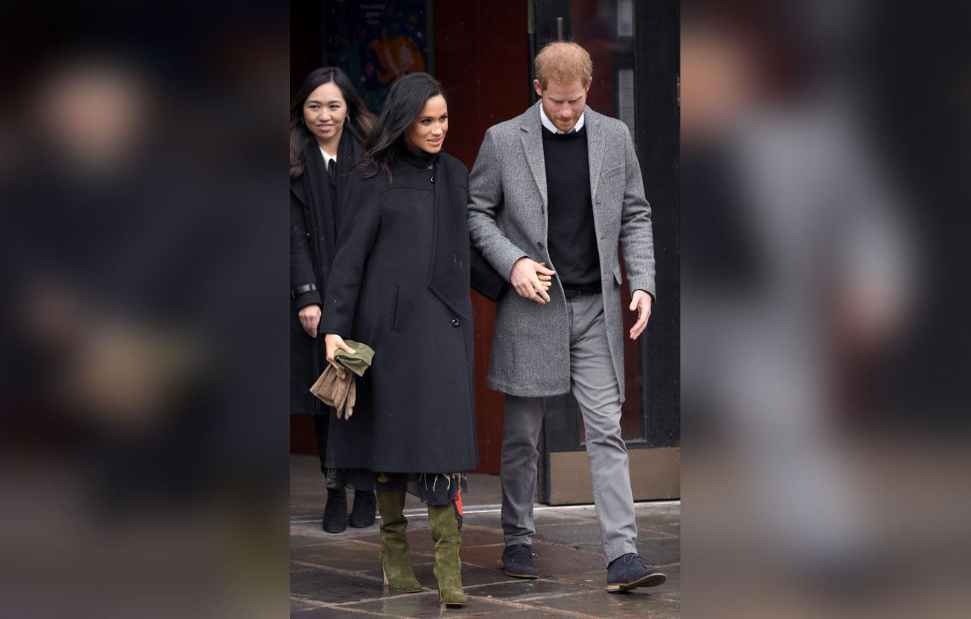 Meghan Markle Giggles After Teen Swears During Visit