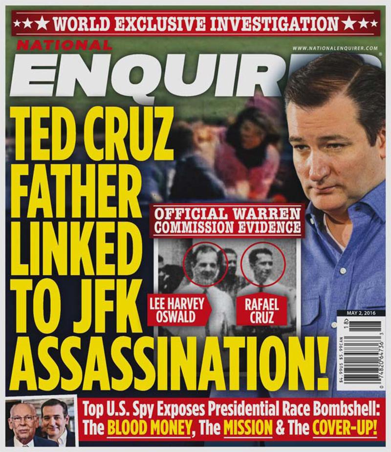 ted cruz father linked jfk assassination