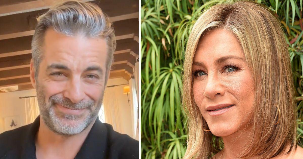 Photo of Jim Curtis and Jennifer Aniston