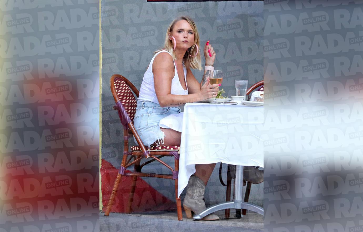 Miranda Lambert Caught Drinking Alone Without New Hubby