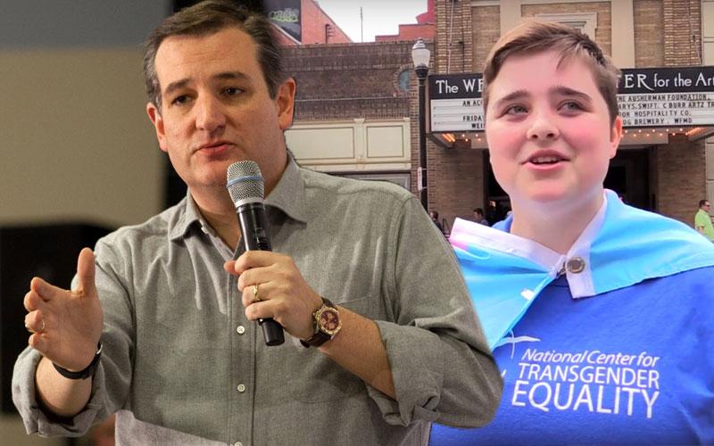 Ted Cruz Transgender Teen Rally Backlash