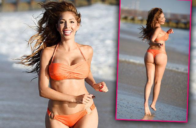 Decoderen Druipend Uithoudingsvermogen Beach Bum! Farrah Abraham Sizzles In Revealing Thong Bikini