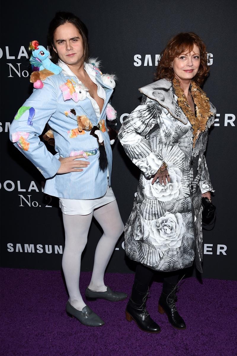 Susan Sarandon Son Skirt Zoolander 2 Premiere