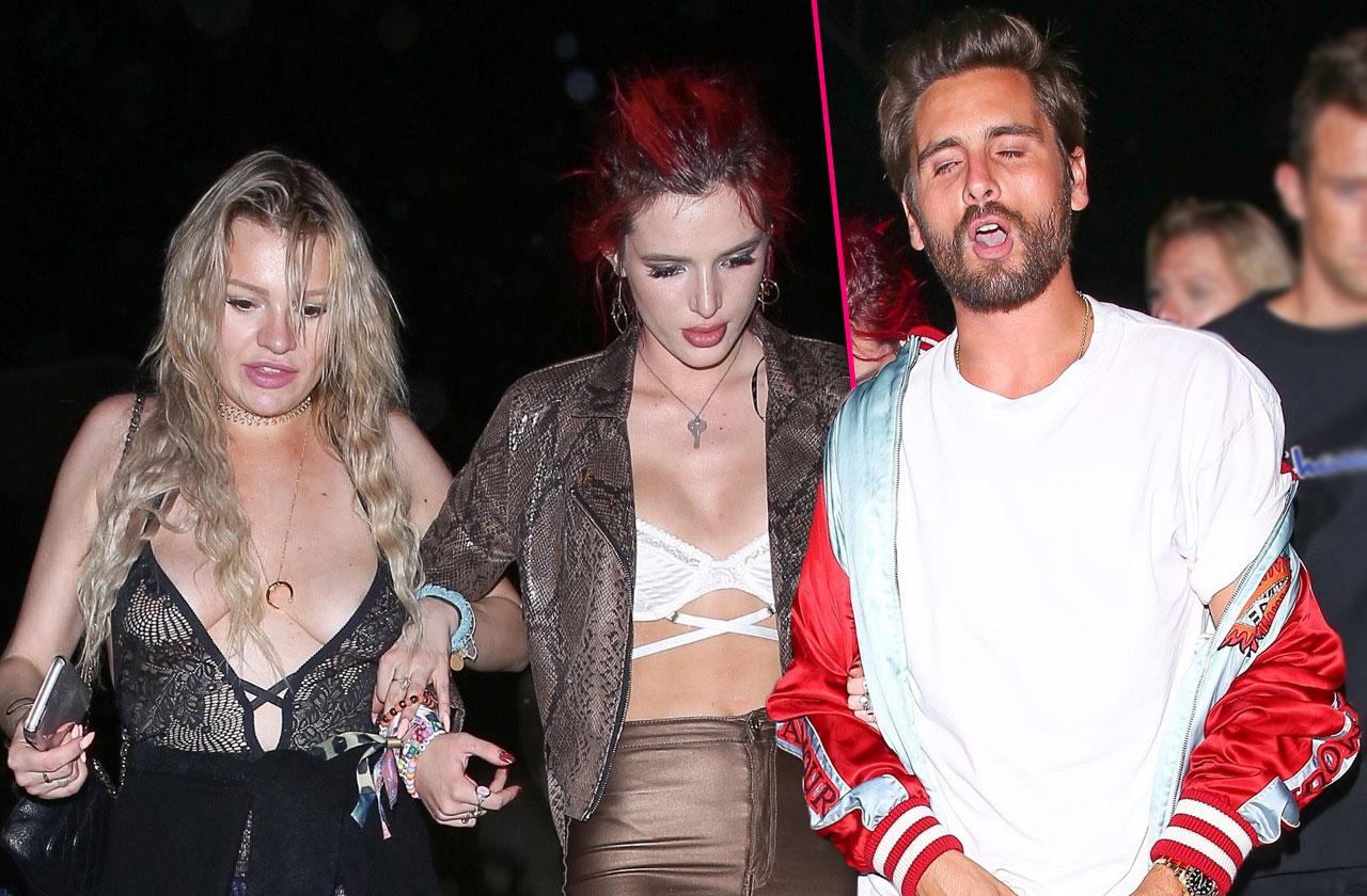 Scott disick bella thorne party la