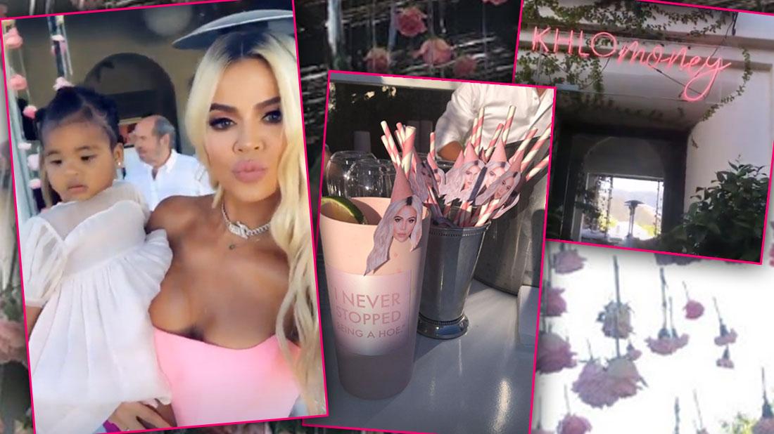 Khloe Kardashian’s Pink 35th Birthday Party: Glamorous Photos