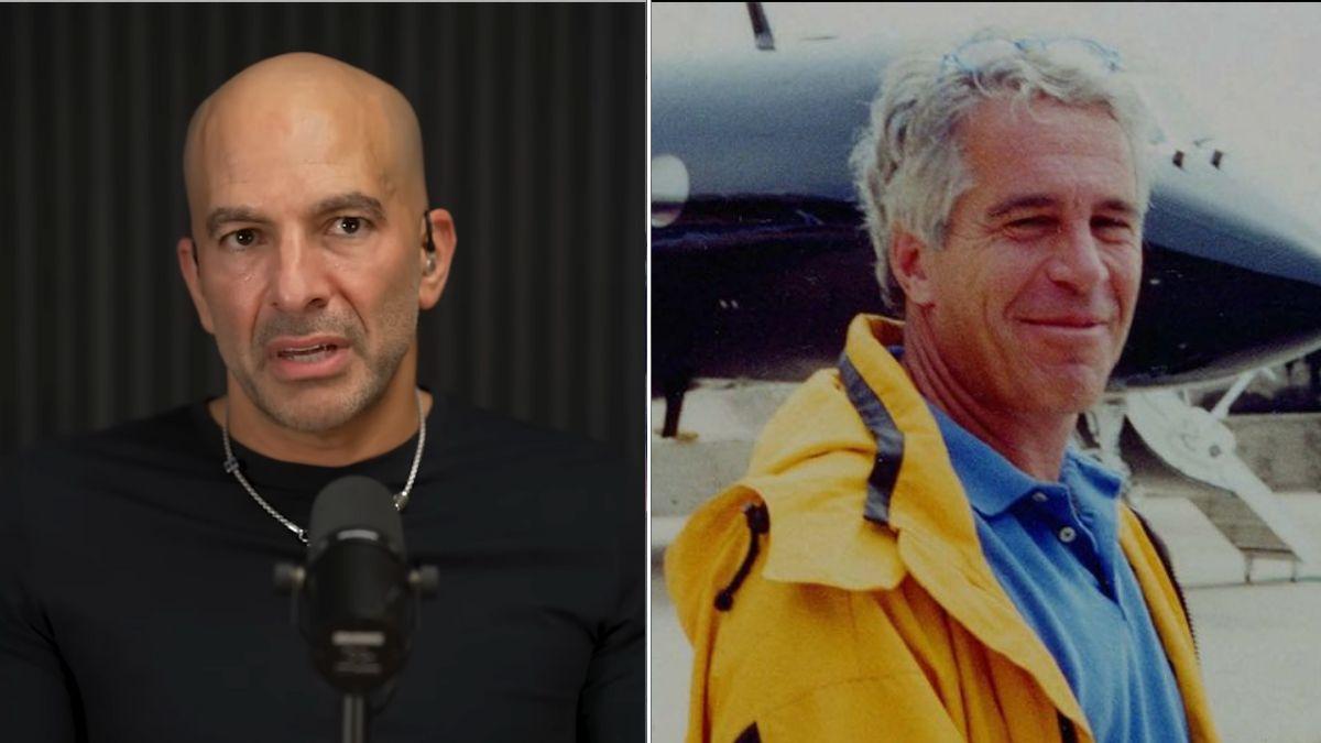 Photo of Peter Attia and Jeffrey Epstein