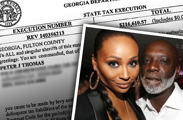 RHOA Cynthia Bailey Peter Thomas Tax Debt