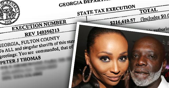 RHOA Cynthia Bailey Peter Thomas Tax Debt