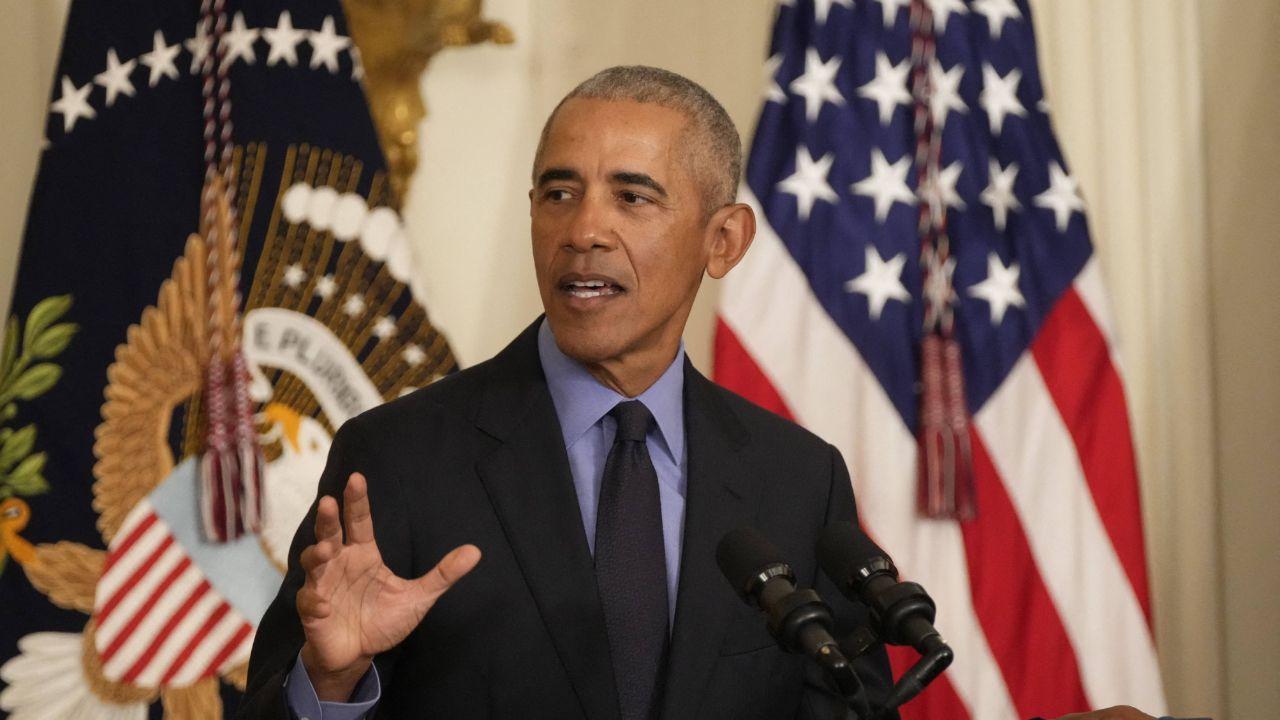 image of Barack Obama called out Donald Trump's White House renovations on October 24.