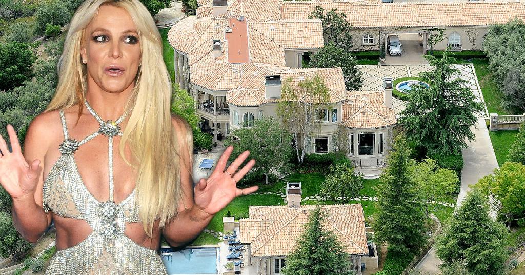 Britney Spears Mansion Abandoned During Rehab Stay