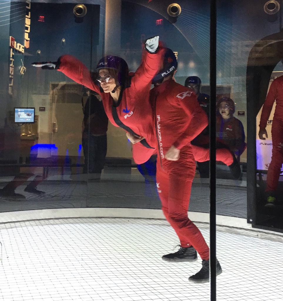 Teresa Giudice Prison Release Indoor Skydiving