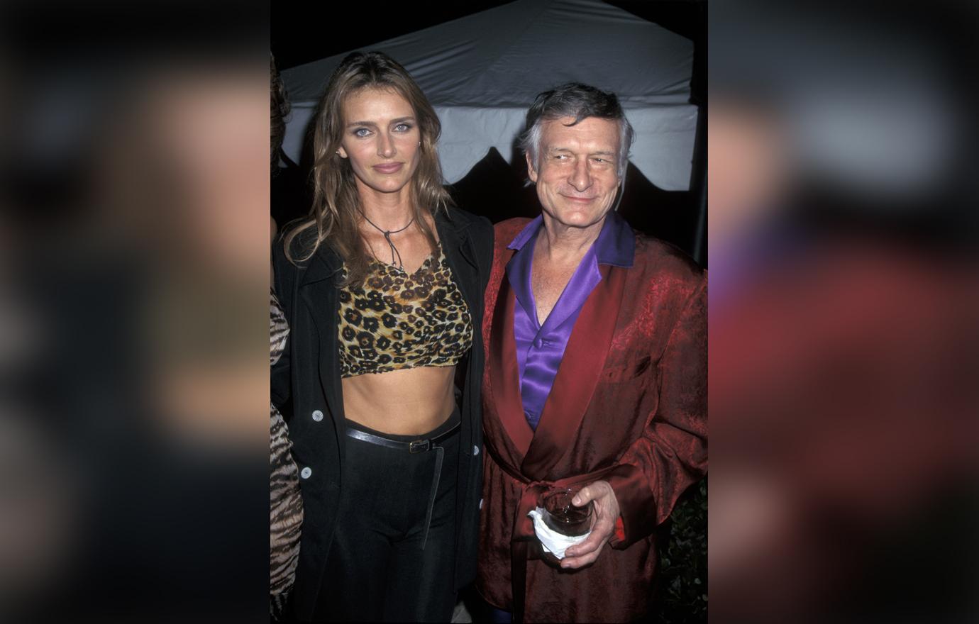 //hugh hefner playboy founder conquests girlfriends wives divorces