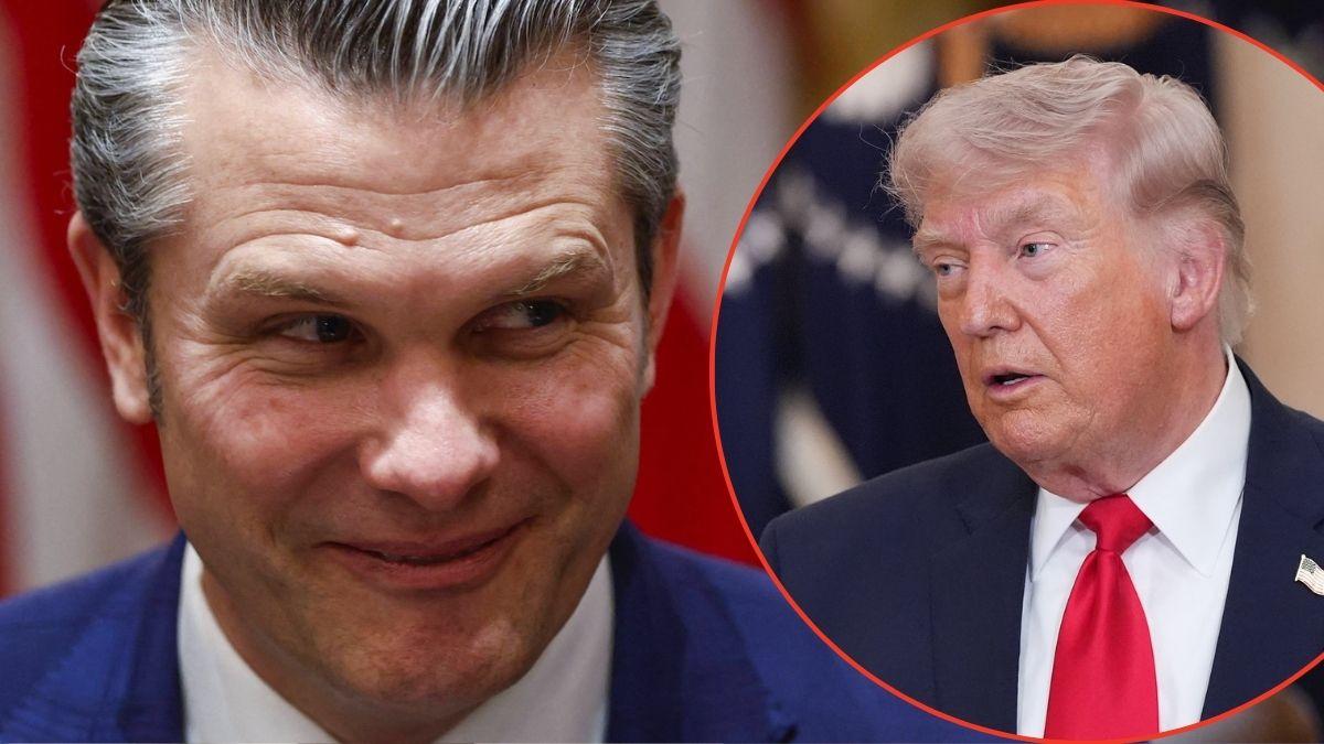 Photo of Pete Hegseth, Donald Trump