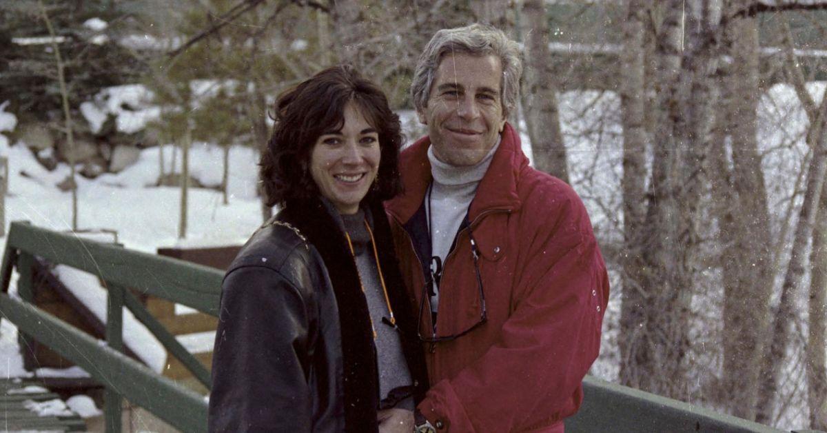 Photo of Jeffrey Epstein and Ghislaine Maxwell