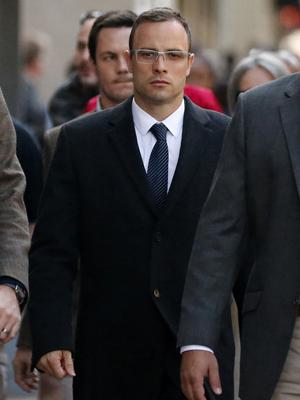 //oscar pistorius arrives trial pp tall