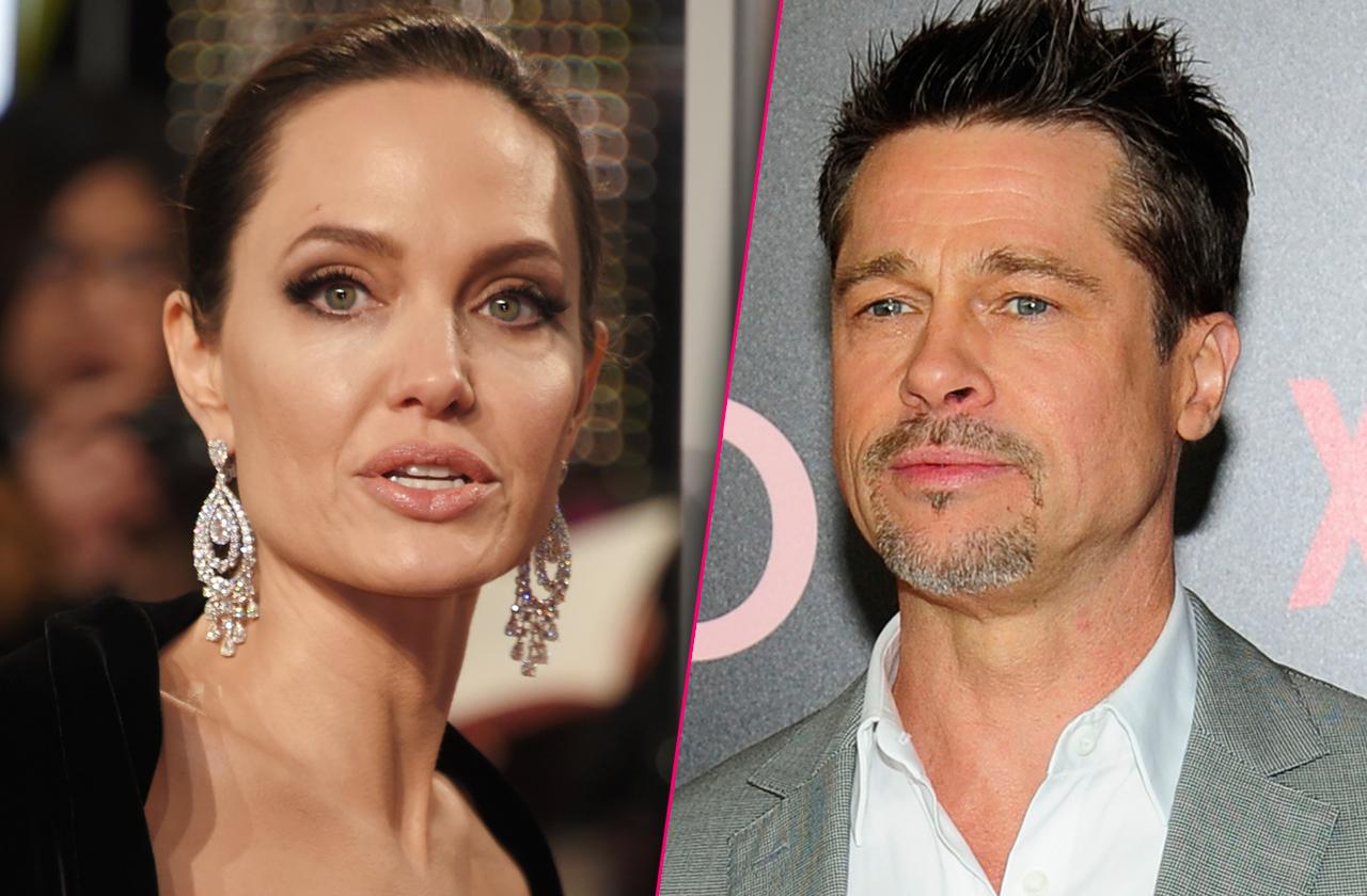 angelina jolie bitter throwing brad pitt sentimental items trash nasty divorce war