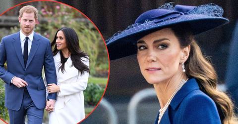 Photo of Princess Kate, Meghan Markle and Prince Harry