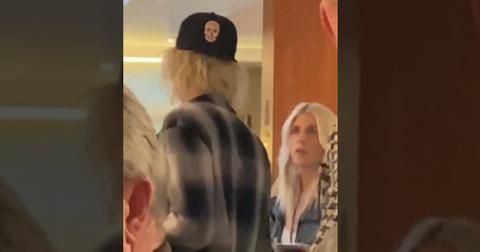 mgk mystery blonde photos megan fox engagement breakup