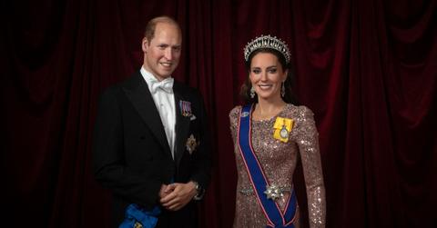 Photo of Prince William and Catherine, Princess of Wales wax figure