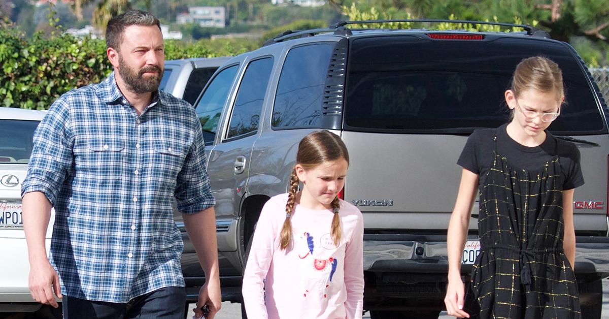 Ben Affleck with kids