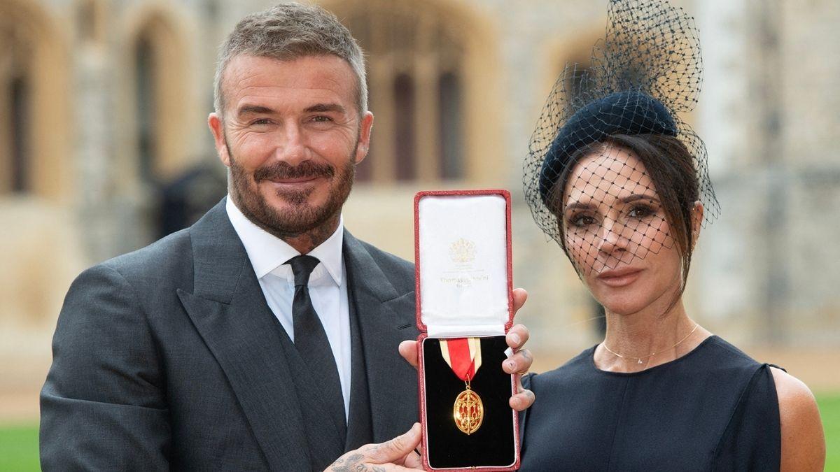 picture of David Beckham and Victoria Beckham