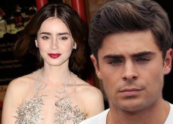 Lily Collins Zac Efron jaw nurse