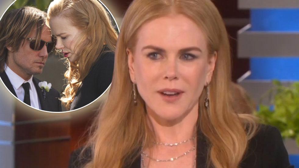 //nicole kidman speaks to ellen about kieth urban