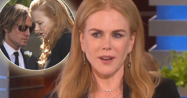 //nicole kidman speaks to ellen about kieth urban