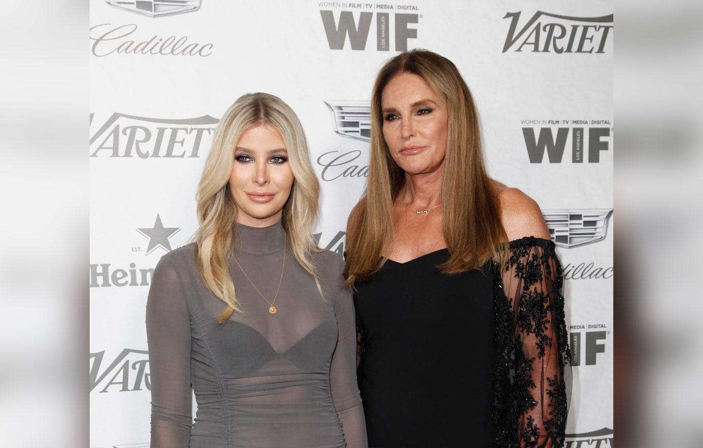 Caitlyn Jenner Sophia Hutchins Attend Women In Film Event