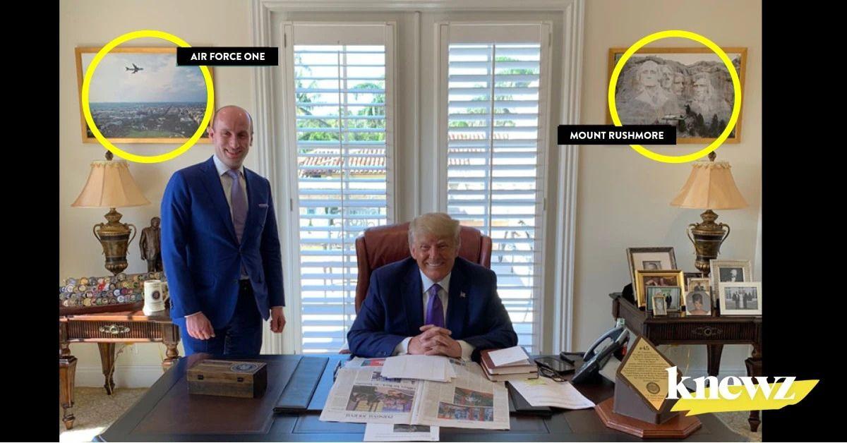 First Photos Inside Donald Trump's Office 'Ransacked' By FBI