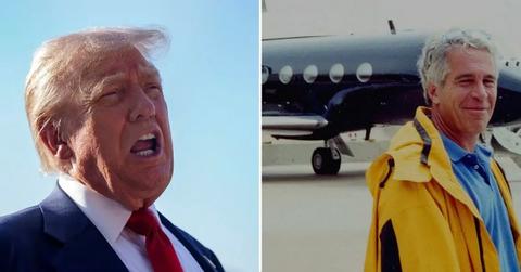 Photo of Donald Trump and Jeffrey Epstein