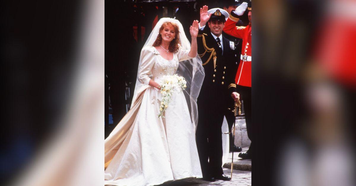 Photo of former Prince Andrew and Sarah Ferguson