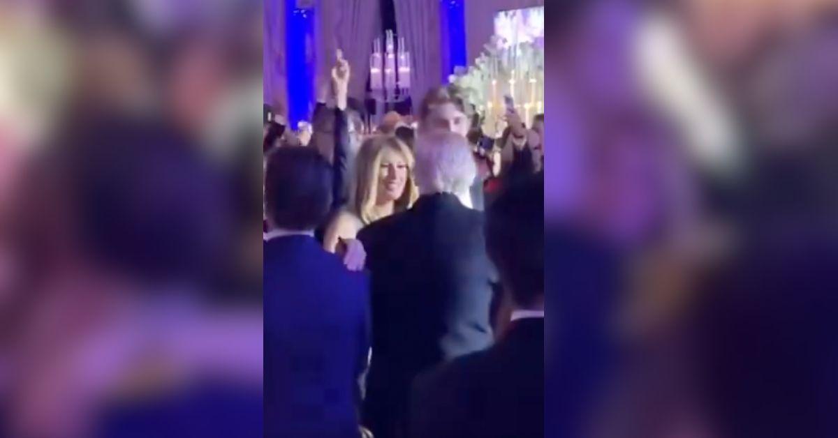 Photo of Barron Trump, Donald and Melania Trump