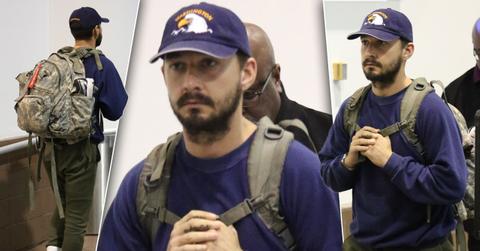 Shia LaBeouf LAX Airport After Georgia Court