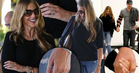 //sofia vergara joe manganiello engagement ring pics