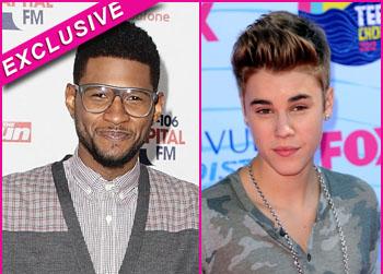 //usher vegan justin bieber