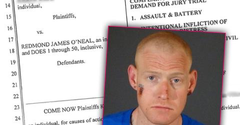 //redmond oneal lawsuit assault battery man pp