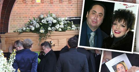 //david gest dead funeral photos pp