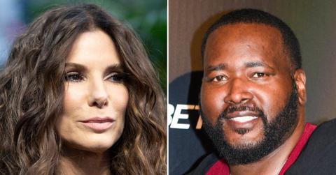 picture of Sandra Bullock and Quinton Aaron