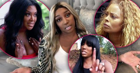 Kenya Moore, Nene Leakes Eva Marcille and Porsha Williams RHOA