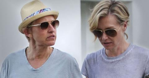 Ellen DeGeneres Portia DeRossi Leading Separate Lives