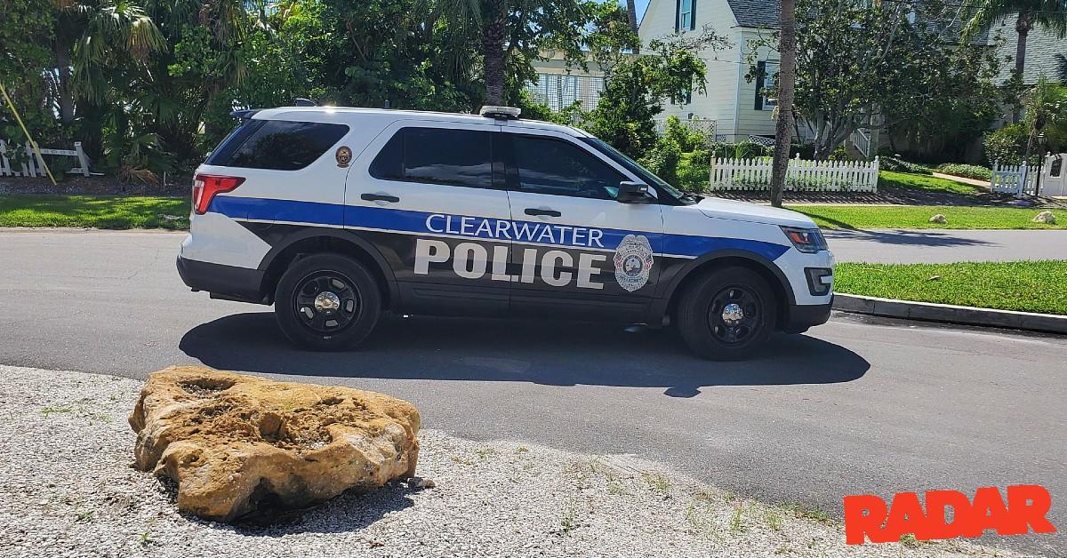Photo of Hulk Hogan's crime scene