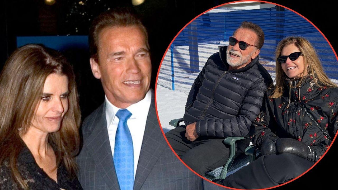Photo of Arnold Schwarzenegger and Maria Shriver