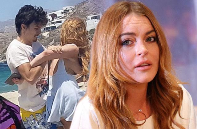 //Lindsay lohan fight stole fan cell phone